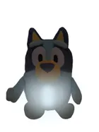 Bluey, lampa de noptiera din plus, jucarie de plus, 20 cm