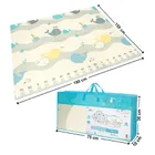 Bocioland, Orasul Apei, covoras din spuma pliabil, gri, 150-180 cm