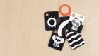 Chicco, Baby Sense & Focus, carduri senzoriale contrastante, alb-negru