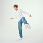 Cool Club, Blugi pentru baieti, loose fit, albastru