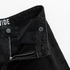 Cool Club, Blugi pentru fete, cargo wide, negru