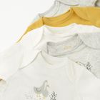 Cool Club, Body cu maneca lunga pentru bebelusi, mix, set, 5 buc.