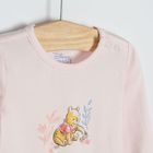 Cool Club, Body cu maneca lunga pentru fete, mix, imprimeu Winnie the Pooh, set, 3 buc.