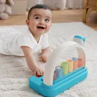 Cool Club, Body cu maneca scurta pentru fete, alb, set, 2 buc.