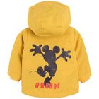 Cool Club, Geaca cu gluga pentru baieti, 3in1, galben-granit, imprimeu Mickey Mouse