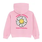 Cool Club, Hanorac cu gluga pentru fete, cu fermoar, roz, imprimeu SmileWorld