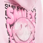 Cool Club, Hanorac cu gluga pentru fete, roz, imprimeu SmileyWorld