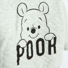 Cool Club, Hanorac pentru baieti, cu fermoar, cu doua fete, gri, imprimeu Winnie the Pooh