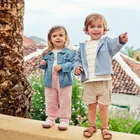 Cool Club, Pantaloni din material textil pentru fete, muselina, roz