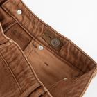 Cool Club, Pantaloni scurti de blugi reglabili pentru fete, maro