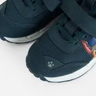 Cool Club, Pantofi sport pentru baieti, bleumarin, talpa cu leduri, imprimeu Paw Patrol