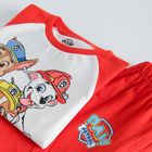 Cool Club, Pijama pentru baieti, alb-rosu, imprimeu Paw Patrol