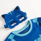 Cool Club, Pijama pentru baieti, albastru, imprimeu PJ Masks