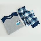 Cool Club, Pijama pentru baieti, gri-bleumarin