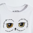 Cool Club, Pijama pentru fete, alb-gri, bleumarin, imprimeu Harry Potter, set 2 buc.