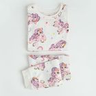Cool Club, Pijama pentru fete, ecru, imprimeu My Little Pony