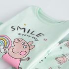 Cool Club, Pijama pentru fete, menta verde, imprimeu Peppa Pig