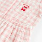 Cool Club, Pijama pentru fete, muselina, alb-roz