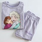 Cool Club, Pijama pentru fete, violet, imprimeu Frozen