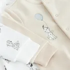 Cool Club, Pijama tip salopeta pentru bebelusi, mix, imprimeu 101 Dalmatieni, set, 2 buc.