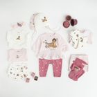 Cool Club, Pijama tip salopeta pentru fete, roz, imprimeu Bambi