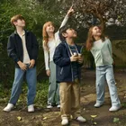 Cool Club, Pulover pentru fete, cu nasturi, menta verde