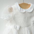 Cool Club, Rochie cu maneca scurta pentru fete, alb