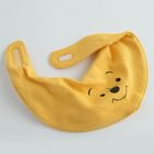 Cool Club, Set pentru baieti, Body cu maneca lunga, Pantaloni cu botosei, Esarfa, gri-galben, imprimeu Winnie the Pooh