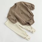 Cool Club, Set pentru bebelusi, Body cu maneca lunga, Pantaloni cu botosei, mix