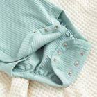 Cool Club, Set pentru bebelusi, Body cu maneca lunga, Pantaloni fara botosei, bumbac organic, turcoaz