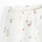 Cool Club, Set pentru fete, Bluza cu capse, Pantaloni fara botosei, muselina, alb