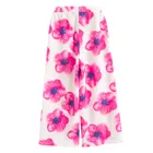 Cool Club, Set pentru fete, Bluza fara maneci, Pantaloni din textil, wide, alb