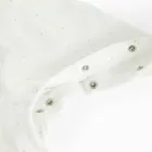 Cool Club, Set pentru fete, Body cu maneca lunga, Salopeta cu botosei, alb