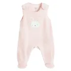 Cool Club, Set pentru fete, Body cu maneca lunga, Salopeta cu botosei, mix