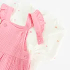 Cool Club, Set pentru fete, Body cu maneca lunga, Salopeta, mix