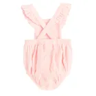 Cool Club, Set pentru fete, Body cu maneca scurta, Salopeta scurta, Pantaloni scurti, bloomers, muselina, mix