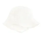 Cool Club, Set pentru fete, Body-rochie cu maneca scurta, Palarie, muselina, alb