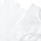 Cool Club, Set pentru fete, Maiou, Chilotei, din tricot striat, alb