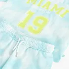 Cool Club, Set pentru fete, Tricou, crop top, Pantaloni scurti, albastru