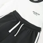 Cool Club, Set pentru fete, Tricou, Pantaloni scurti, alb-bleumarin