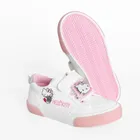 Cool Club, Tenisi pentru fete, alb, cu leduri, imprimeu Hello Kitty
