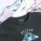 Cool Club, Tricou pentru fete, mix, set, 3 buc., imprimeu Lilo si Stitch