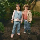 Cool Club, Vesta denim pentru fete, albastru