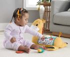 Fisher-Price, Girafa 3 in 1, pernuta pentru burtica, jucarie senzoriala