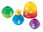 Fisher-Price, Stack & Roll Cups, piramida, jucarie educativa