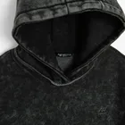 Hanorac cenusiu-negru cu croiala oversize unisex NOWEAR