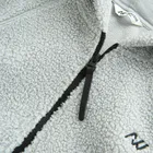 Hanorac sherpa gri cu croiala oversize NOWEAR