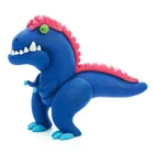 Hey Clay, Mega Dinos, set creativ, 18 cutii de plastilina