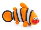 Hey Clay, Ocean, set creativ, 18 cutii de plastilina