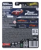 Hot Wheels, Fast & Furious, Nissan 240SX (S14), masina, scara 1:64, JBL99